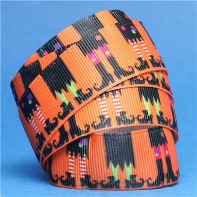 Halloween Ribbon - Witches Legs